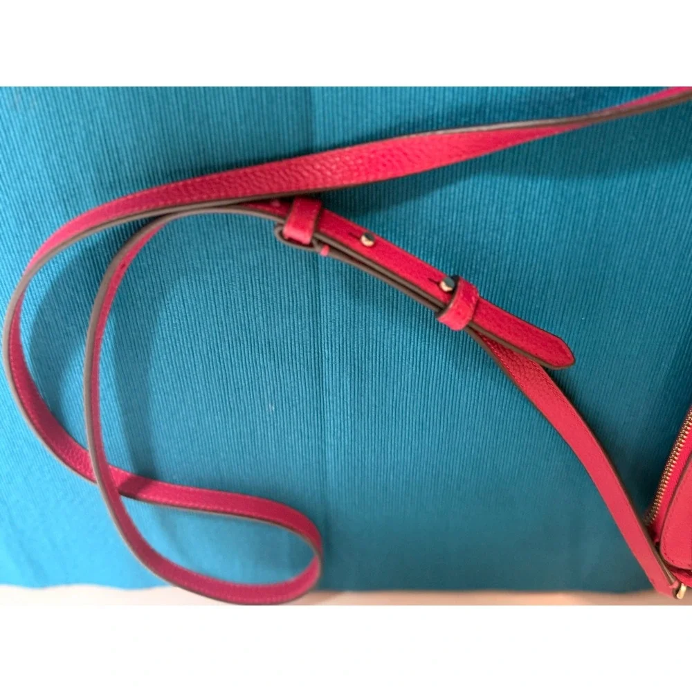 Kate Spade Knott Crossbody‎ Bag Renaissance Rose Pink Pebbled Leather